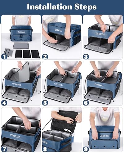 Golf Trunk Organizer, 2-Layer Storage - Image 5