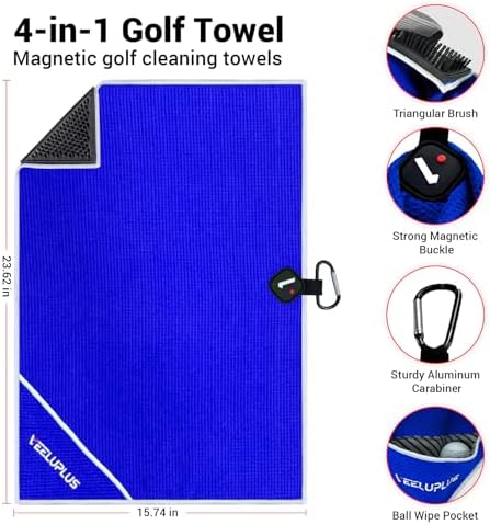 4-in-1 Magnetic Golf Towel - Image 6