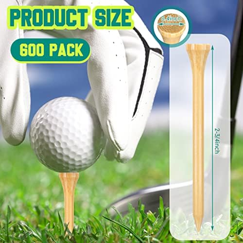 Mudder Golf Tees Bulk Wood - Image 2