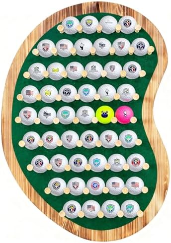 40 Golf Ball Display Rack Cabinet Holder Case by LyunZiS