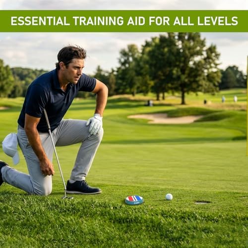 360° Rotate Golf Alignment Ball Marker Putting Alignment Tool - Image 6