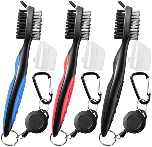 POIKSHARK Golf Club Brush and Club Groove Cleaner by POIKSHARK