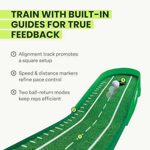 Perfect Practice Compact & Portable 8' Putting Mat - Image 4