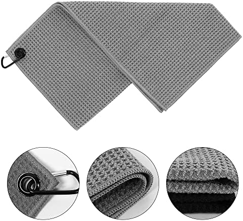 Myartte 2pcs Golf Towels for Golf Bag for Men Women Golfer Microfiber Fabric - Image 6