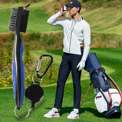 OBTANIM 2 Pack Golf Club Brush Groove Cleaner Tools - Image 7