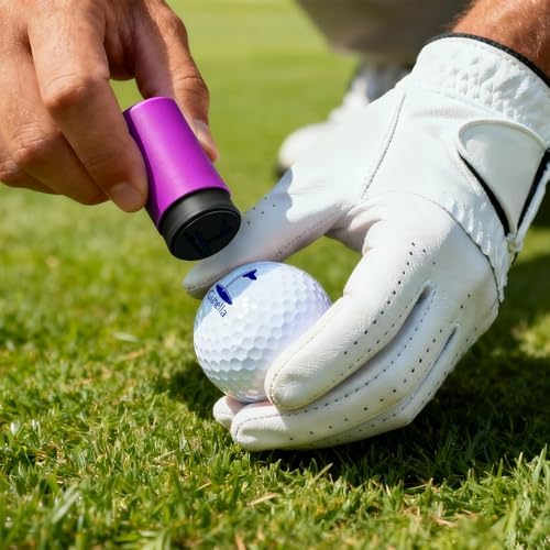 Amlion Custom Golf Ball Stamp Personalized Self-Inking Stamper Golf Ball Markers - Image 7