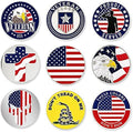 PinMart Set of 9 Magnetic Golf Ball Markers by PinMart
