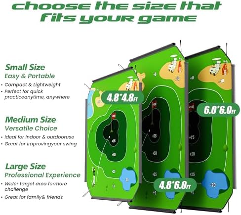 72" x 72" Battle Golf Chipping Game - Image 6