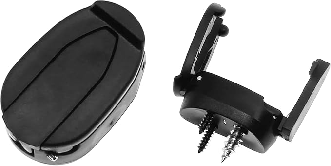 2 Pcs Black Golf Ball Pick Up Retriever Grabber Claw Suitable for Putter Grips