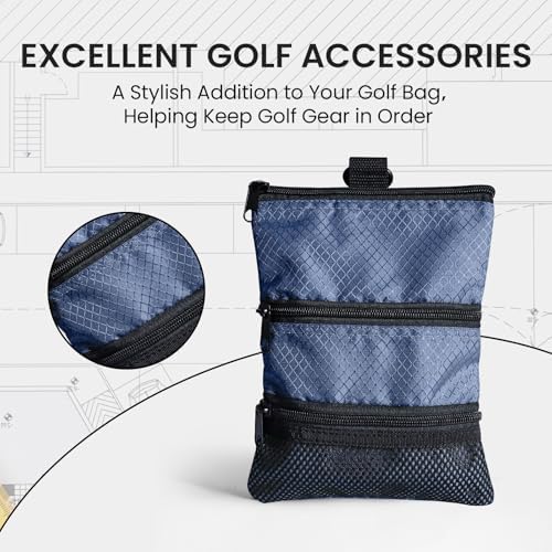Amy Sport Golf Valuables Pouch Pocket - Image 6