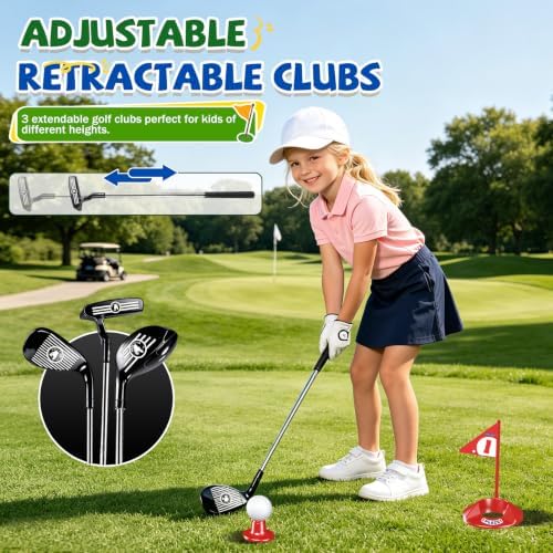 YESHIN Upgraded Kids Toy Golf Set - Image 5