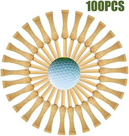 Step Down Golf Tees 2-1/8"or 2-3/4"or 3-1/4" 100 Pack Enduring Wooden Bamboo - Image 6