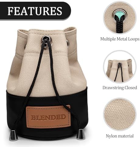 Golf Valuables Pouch, Bucket Waist Design Golf Pouch Bag - Image 4