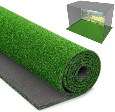 8mm High Golf Simulator Turf Mat by Unknown