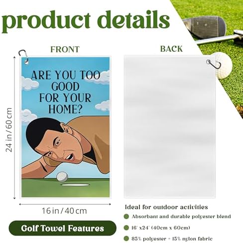 Funny Golf Towels for Men - Image 2