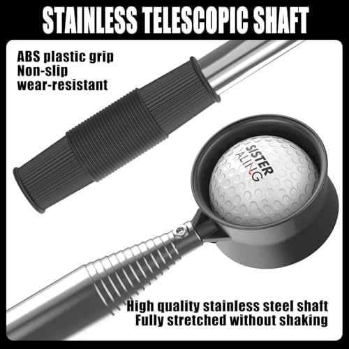 Telescopic Golf Ball Retriever-Picker Upper-Grabber-for Water - Image 4