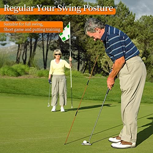 MoKo Golf Alignment Stick, 2 Set Golf Alignment Rods, Posture Corrector - Image 5