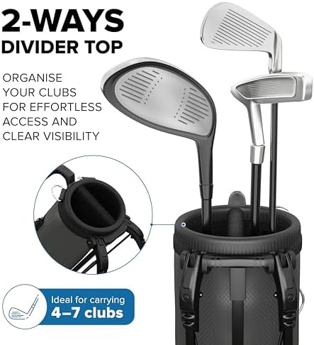 Par 3 Golf Bag, Ultra Lightweight, Small Golf Bag - Image 6