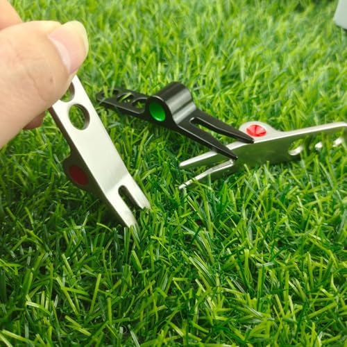 ZYAMY 2PCS Golf Fork Pivot Fork Repair Tool Black Silver Alloy Golf Fork Split - Image 5