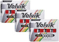 Volvik NEW Vivid 3-Piece High Visibility Premium Matte Finish Color Golf Balls by Volvik
