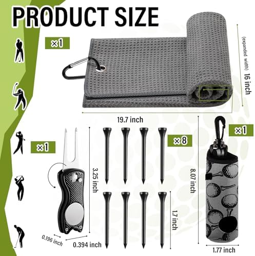 Liliful 12 Pcs Golf Accessories Kit Golf Stuff Gifts - Image 2