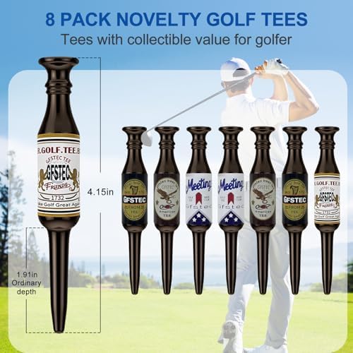 Beer Bottle Golf Tees, Virtually Unbreakable and Recyclable Plastic Golf Tee - Image 4