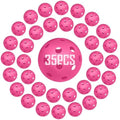 35 Pack Practice Golf Balls Limited Flight Plastic Golf Balls 42mm Practice by CasCartCade