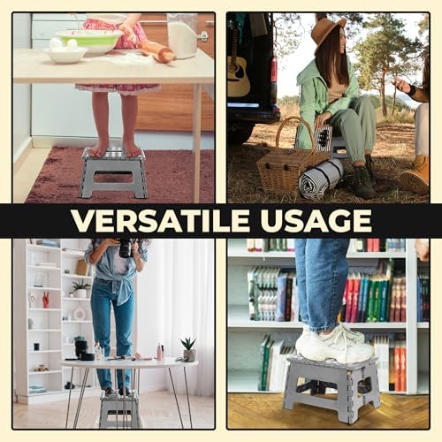 Utopia Home Folding Step Stool 9 Inch - Image 5