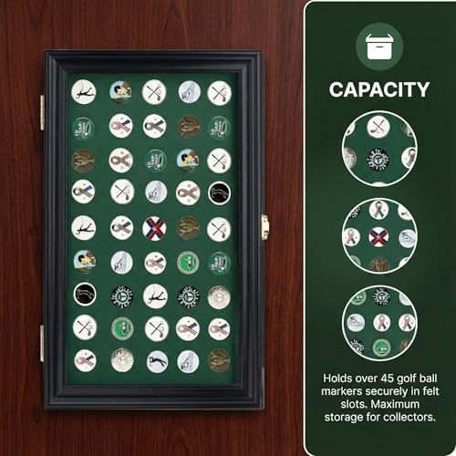 Golf Balls and Accessories Display Case Cabinet Rack - Image 6