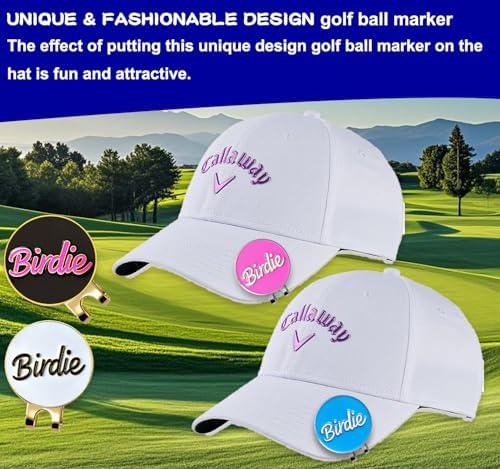 Adhere Golf Ball Markers with Strong Magnetic Hat Clip - Image 3