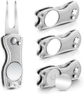 Skylety 4 Pcs Golf Divot Repair Tool Foldable by Skylety