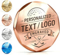 Custom Laser Engraved Golf Ball Marker by ROSEEKA