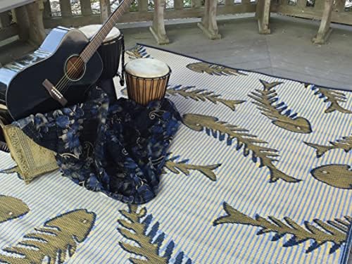 Mad Mats Outdoor Rug, Reversible Plastic Mat - Image 5