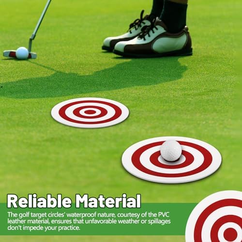 RoundFunny 6 Pcs Golf Putting Target Hole Cup - Image 3