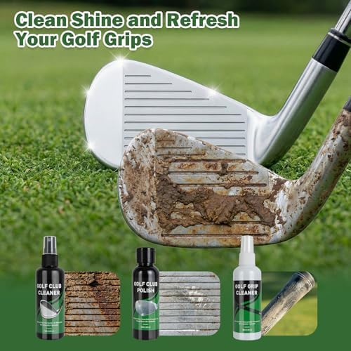 Golf Club Cleaning Kit, 8-in-1 Club Care Set - Image 5