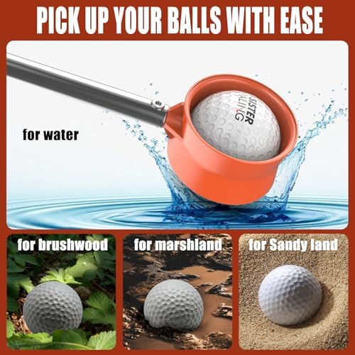 Telescopic Golf Ball Retriever-Picker Upper-Grabber-for Water - Image 5