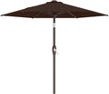 7.5FT Patio Umbrella Table Market Umbrella w/Tilt and Crank, Heavy-Duty Outdoor by AreShark