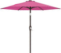 7.5FT Patio Umbrella Table Market Umbrella w/Tilt and Crank, Heavy-Duty Outdoor by AreShark