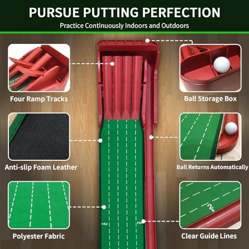 Crestgolf Professional Golf Practice Mat - Image 3