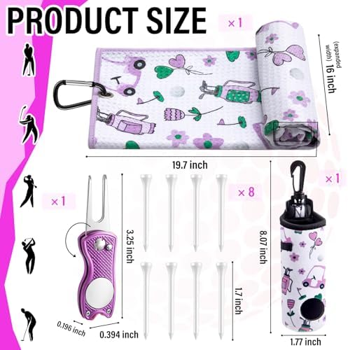 Liliful 12 Pcs Golf Accessories Kit Golf Stuff Gifts - Image 2
