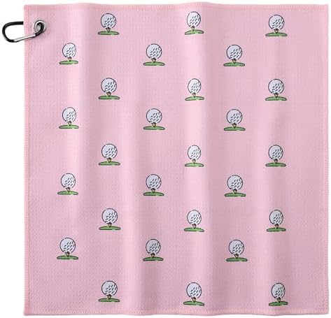 Mile High Life Fun Print Golf Towel 16x24in, Microfiber Waffle by MileHighLife