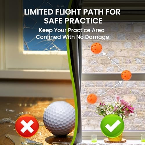 FINGER TEN Practice Golf Balls Limited Flight Training - Image 4