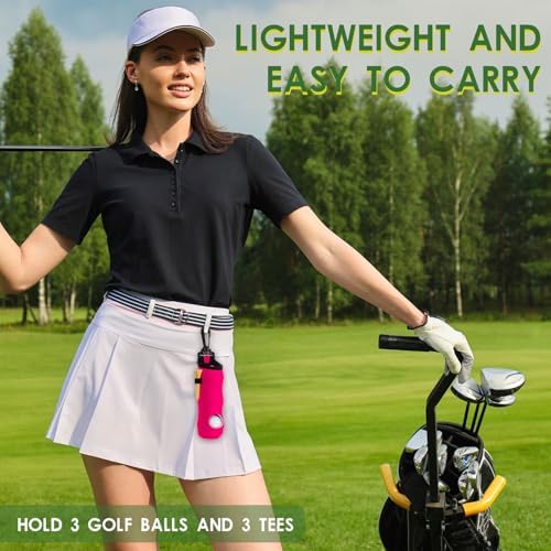 WILLBOND 12 Pcs Golf Ball Pouch, Tee Holder - Image 2