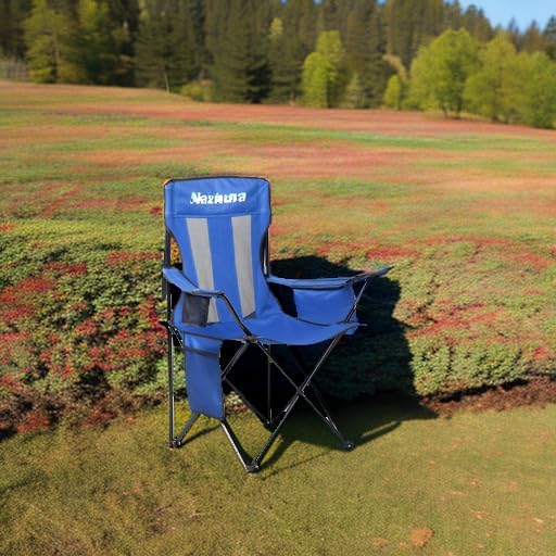 Nazhura 2 Pack Outdoor Camping Chairs Folding/Foldable/Portable - Image 2