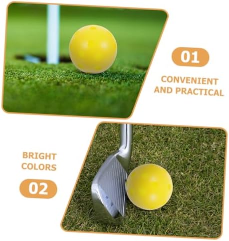 Milisten 25pcs Hollow Golf Practice Lightweight Training - Image 6
