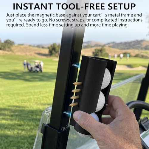 3-in-1 Magnetic Golf Ball Holder and Dispenser - Image 6