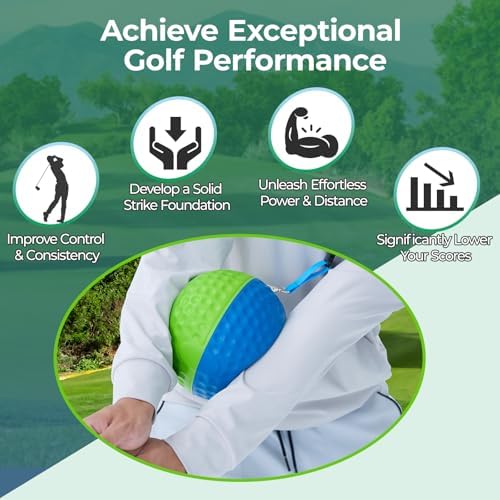 Golf Training Aid Ball for Impact Precision & Consistent Swings - Image 4