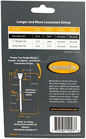 Beveled Biodegradable 3-1/4" 10-Pack Tees - Image 2