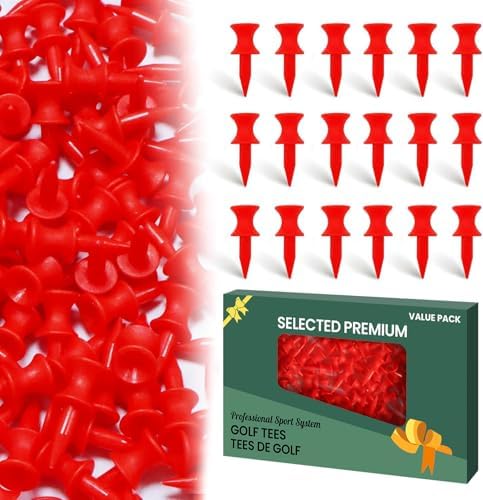 Amy Sport Golf Tees Plastic Step Down 50 Pack by AmySport