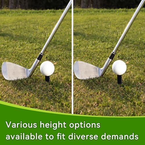 8PCS Rubber Golf Tees with Holder - Image 5